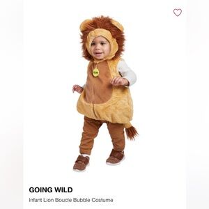 Infant Lion Costume - Brown